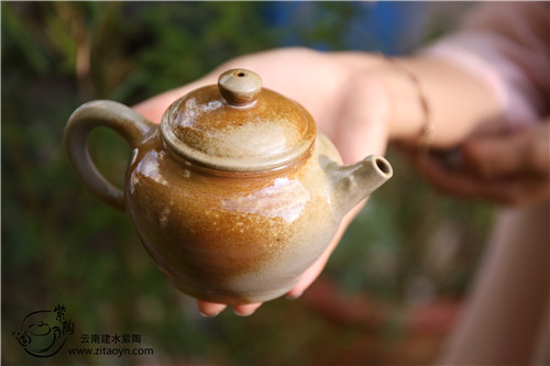 建水紫陶泡茶